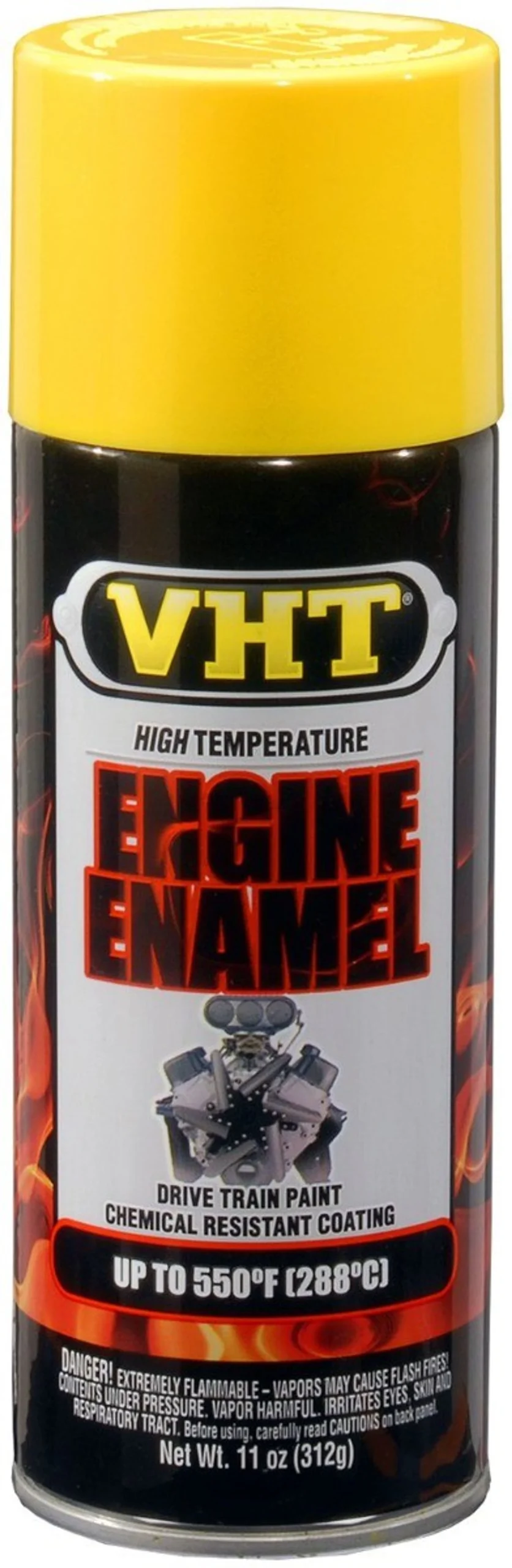 VHT Engine Enamel spray can - Pintura para motor amarilla - 400ml