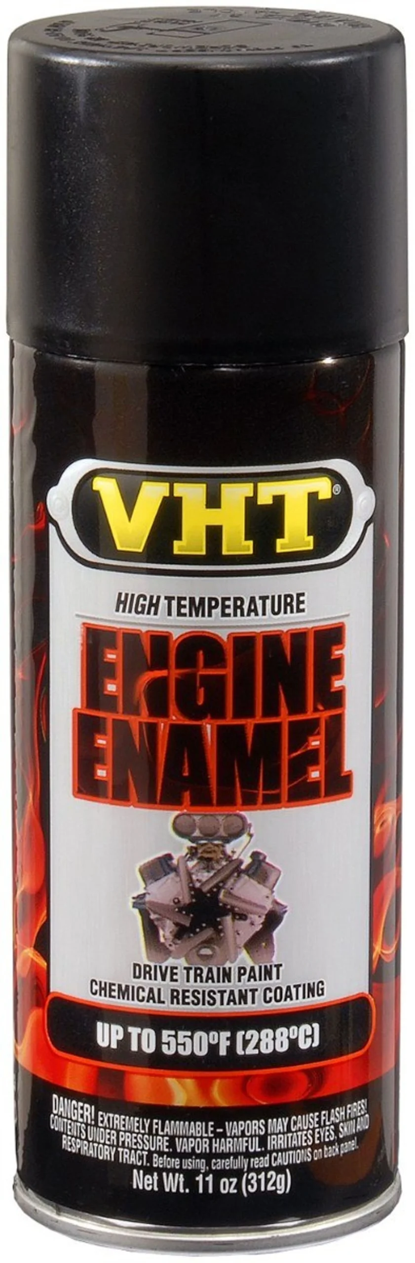 VHT Engine Enamel aerosol - Pintura bloque motor Negro mate - 400ml