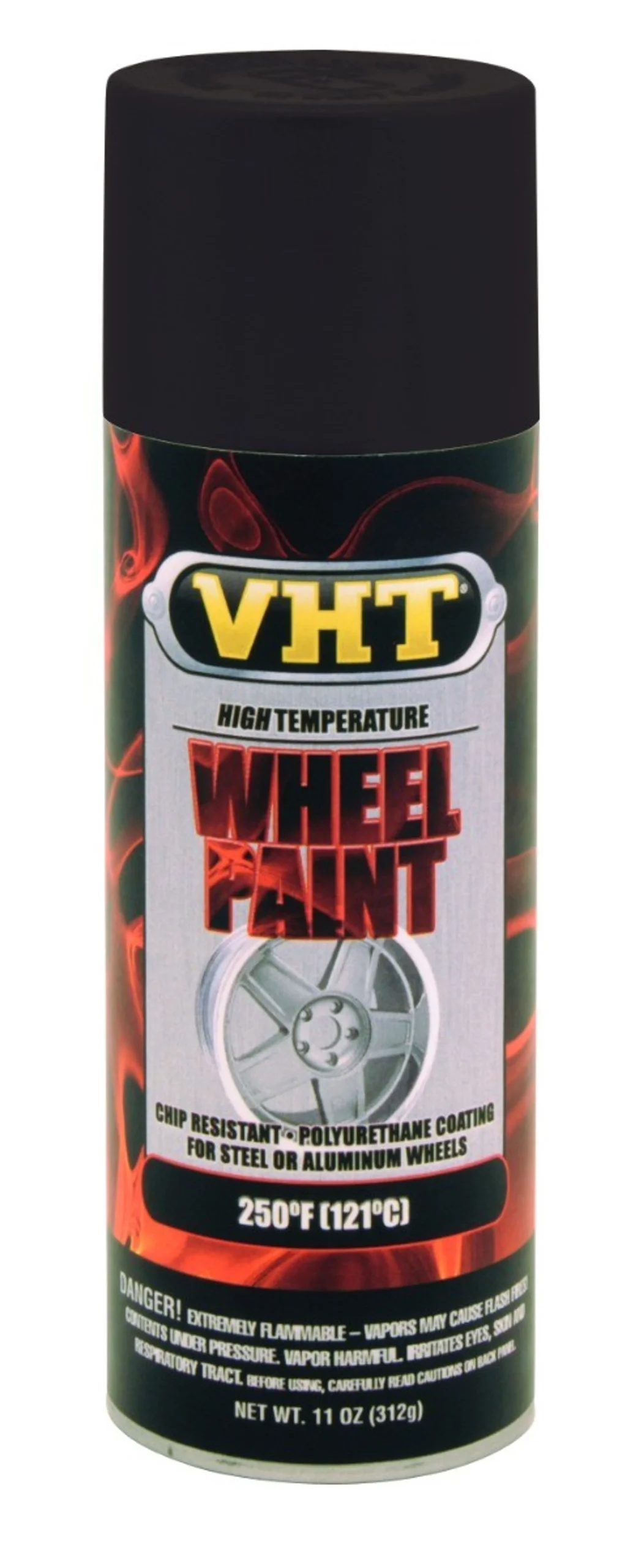 VHT Wheel Paint aerosol - Pintura Negro satinado para llanta - 400ml