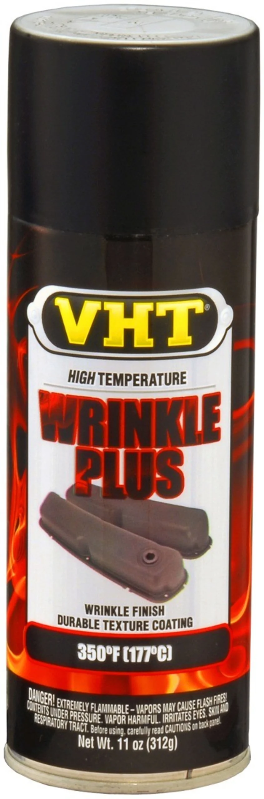 VHT Wrinkle Paint aerosol - Pintura retráctil NEGRO - 400ml