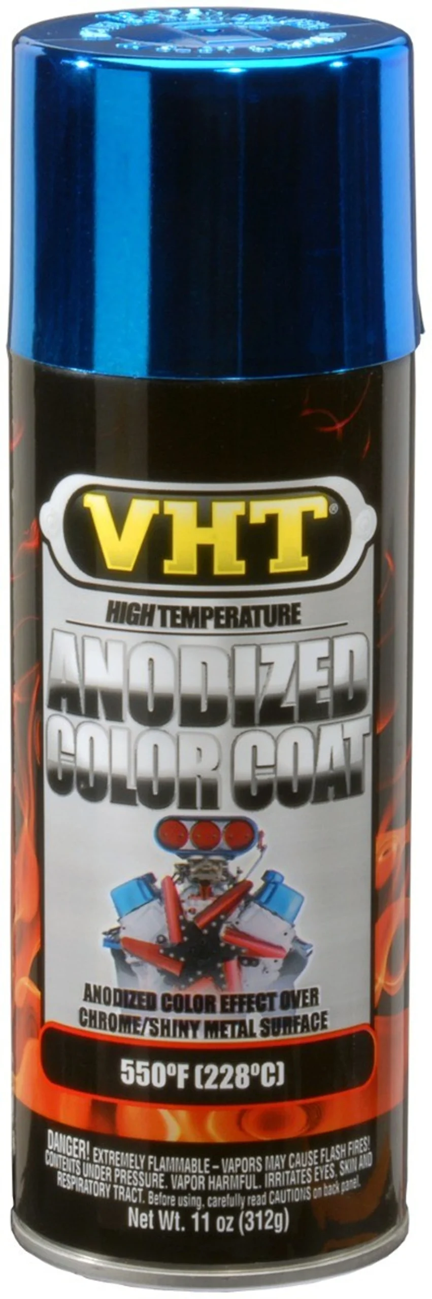 VHT Aerosol de pintura de color anodizado - Azul - 400ml