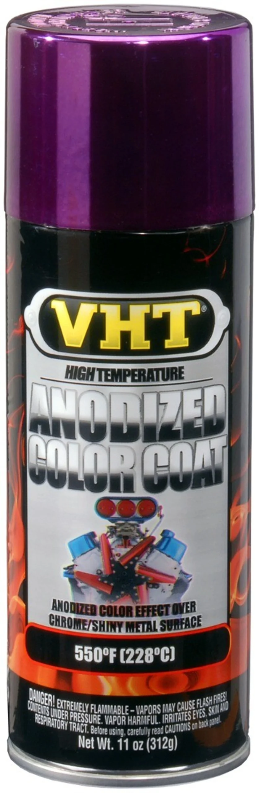 VHT Aerosol de pintura de color anodizado - Morado - 400ml