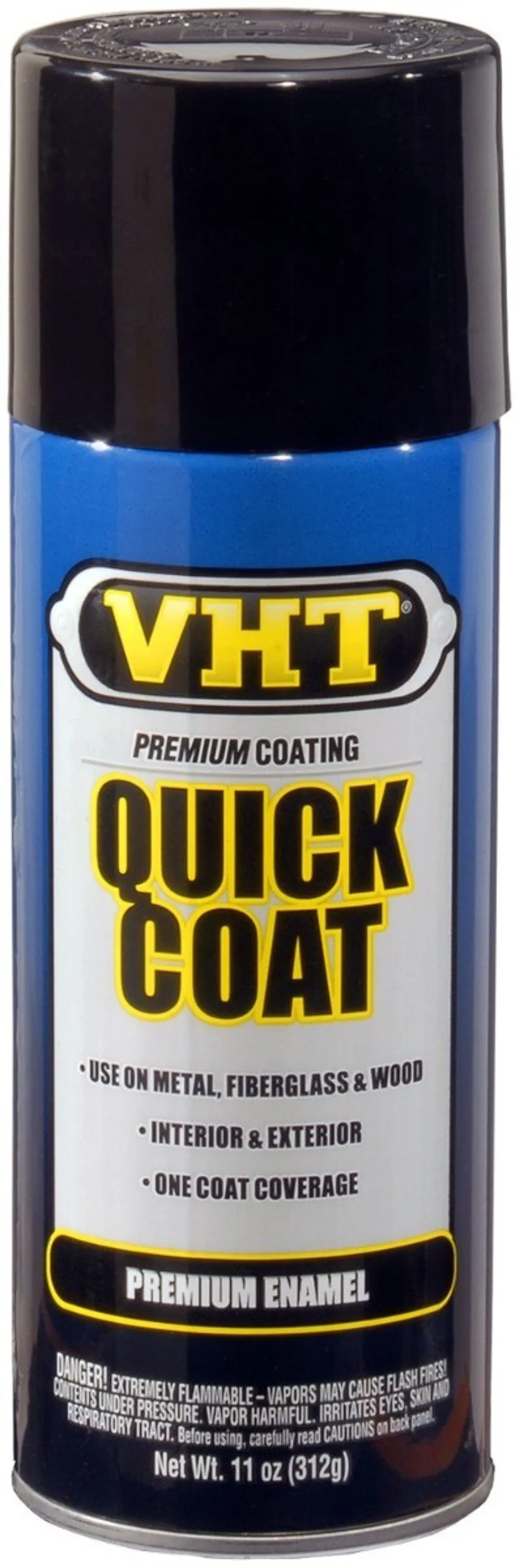 VHT Quick Coat pintura en aerosol - NEGRO - 400ml
