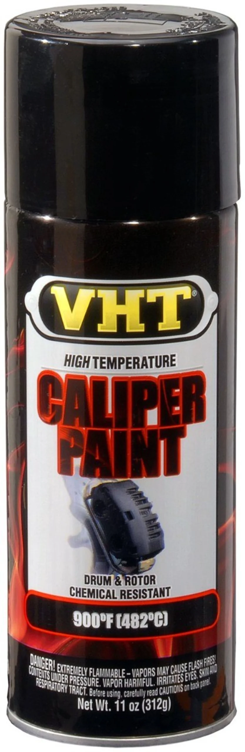 VHT Brake Caliper Pintura en aerosol - Pintura de pinzas NEGRO ALTO BRILLO - 400ml