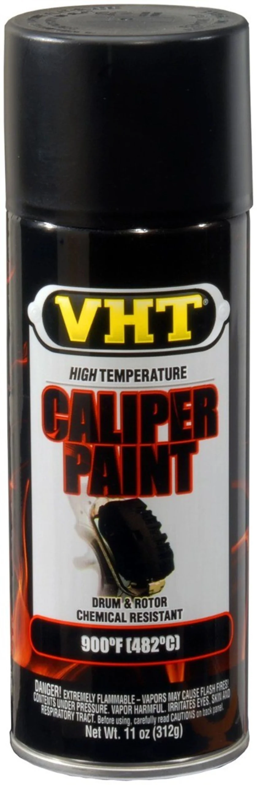 VHT Brake Caliper Pintura en aerosol - Pintura de pinzas NEGRO BRILLO DE SEDA - 400ml