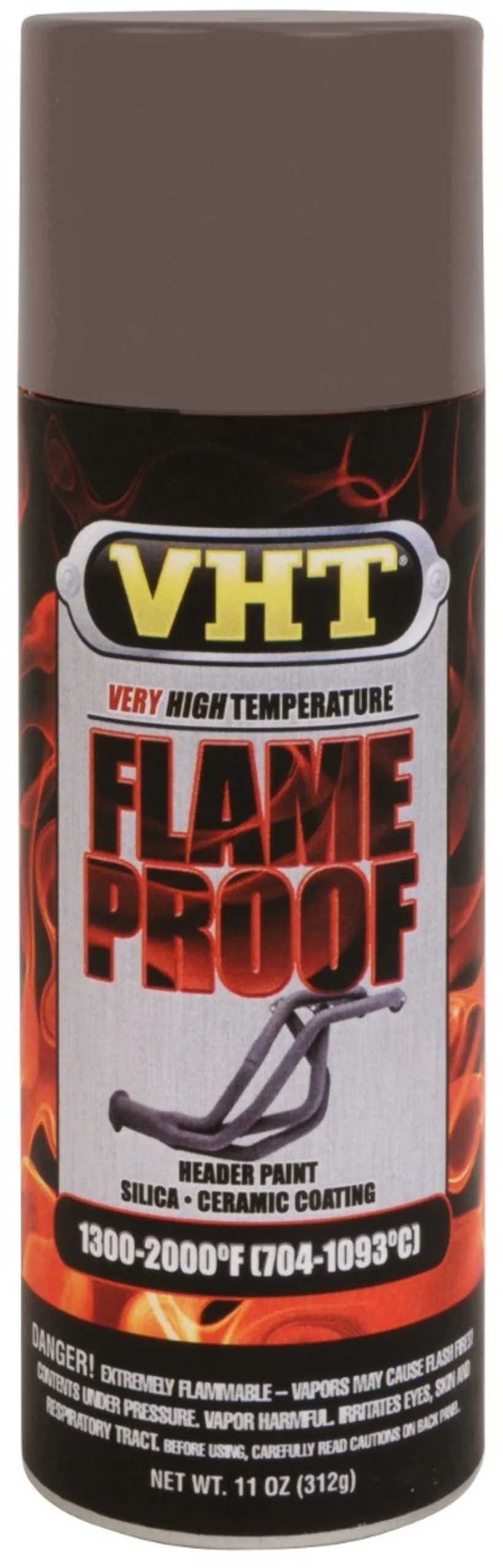 VHT Ignífugo en aerosol - Pintura de Escape Hierro fundido - 400ml