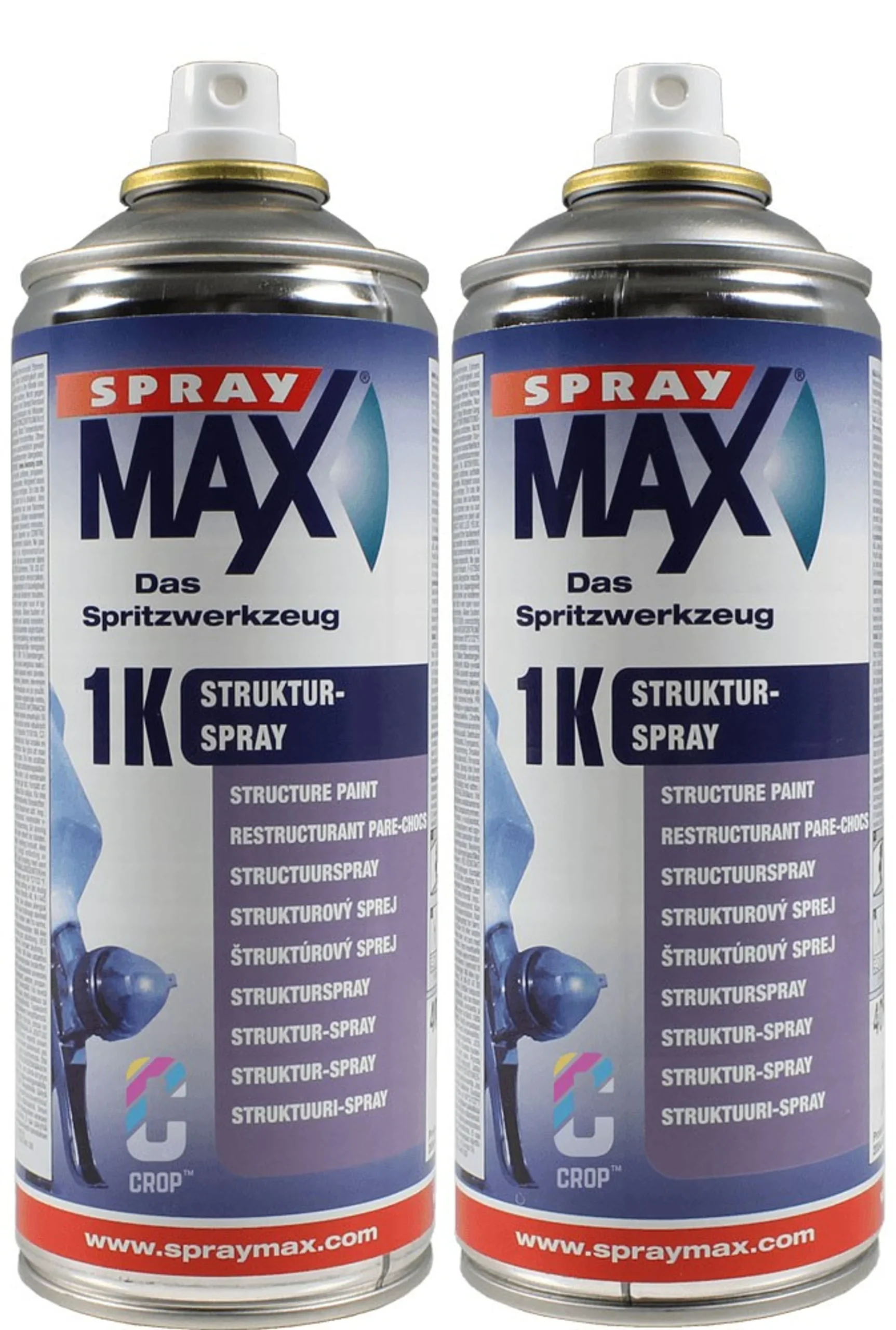 Pintura plástica estructural en spray 1K SprayMax