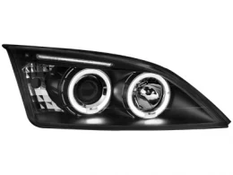 Angel Eyes Ford Mondeo 00-07 _ 2 Halo Rims _ Black