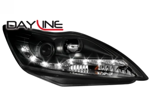 Faros Luz Diurna Ford Focus 08-11 _ _Cromado