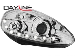Faros Luz Diurna Fiat G.Punto 05+ _ Tfl-Optik _ Cromados