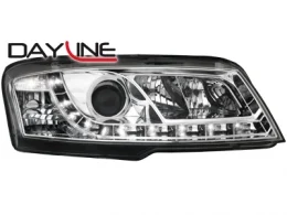 Faros Luz Diurna Fiat Stilo 01-08 _ Cromados