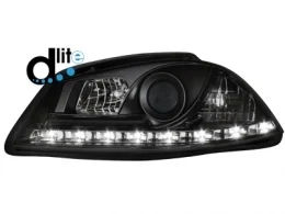 Faros Luz Diurna Seat Ibiza 6l 03-08_Homologacion R87_Black