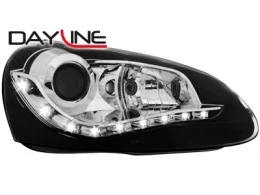 Faros Luz Diurna Vw Golf V 03-08_ _Negros