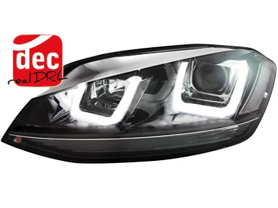 Faros Luz Diurna Vw Golf Vii 2013+, R-Look