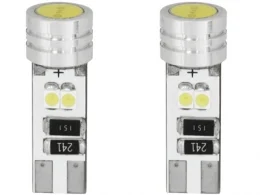 T10 Luz De Posición Con 1hipower Led _ Blanco _Canbus