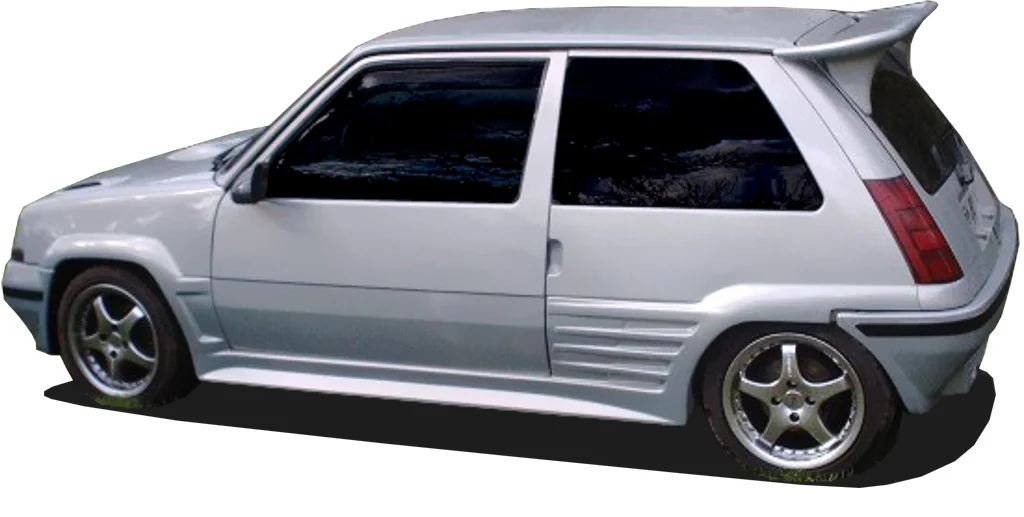 Taloneras + Pasos De Rueda Traseros Renault 5 Gt Turbo Wide