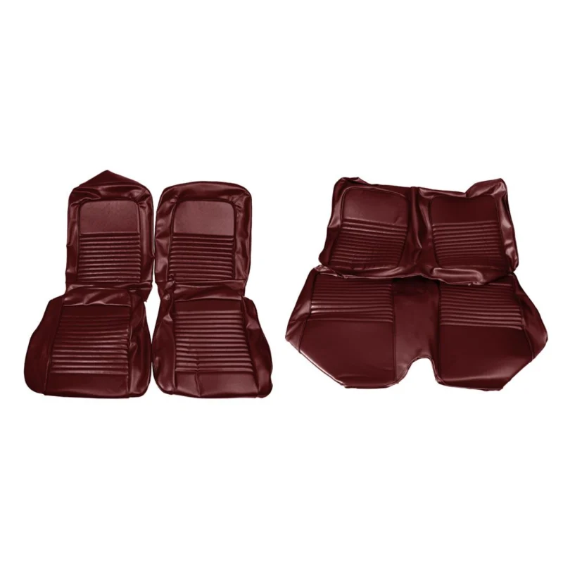 Tapicería roja - estándar - conjunto completo - Cabrio 67