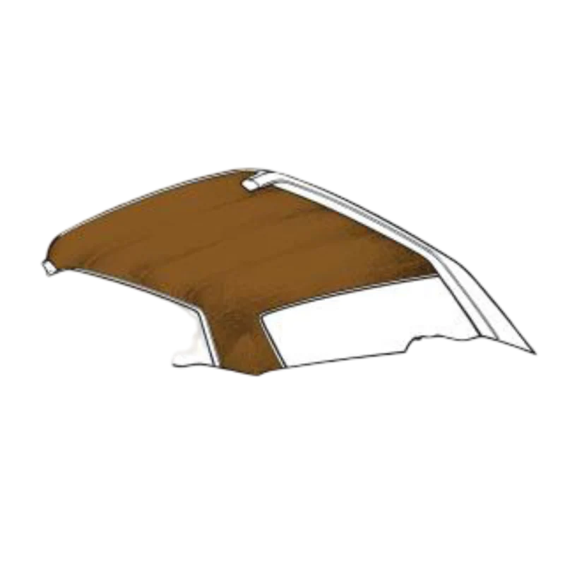 Techo interior de coupé, marrón, 1965-1968