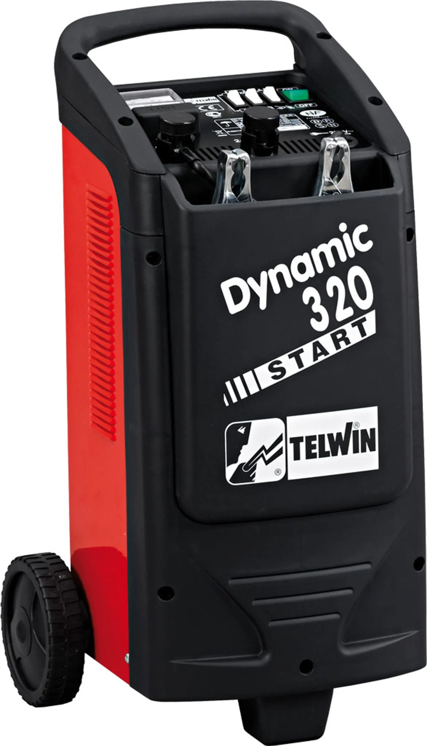 TELWIN DYNAMIC 320 START - Cargador de batería móvil con arrancador booster