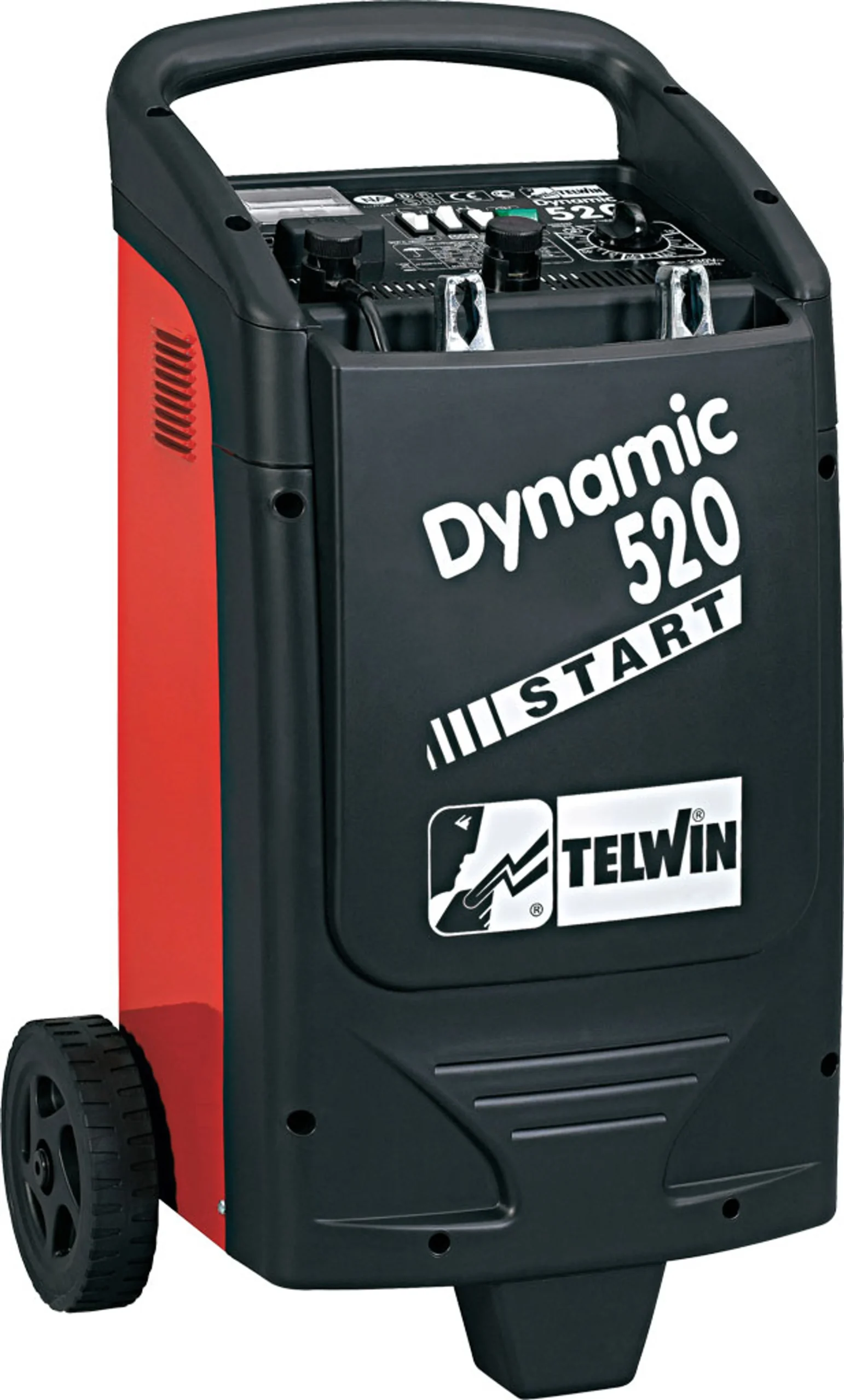 TELWIN DYNAMIC 520 START - Cargador de batería móvil con arrancador booster
