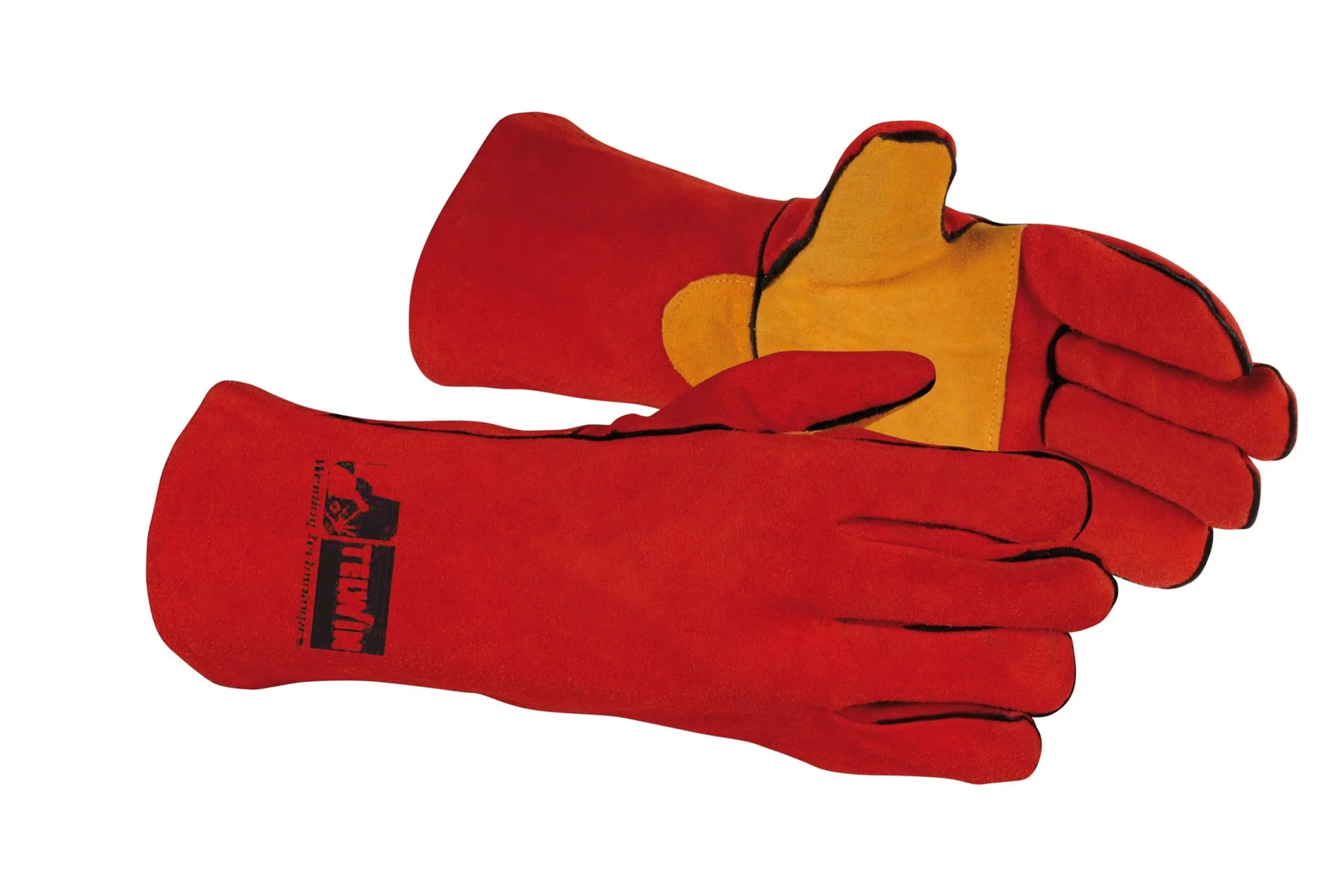 TELWIN Guantes de soldadura MIG Super Rund-Split Piel