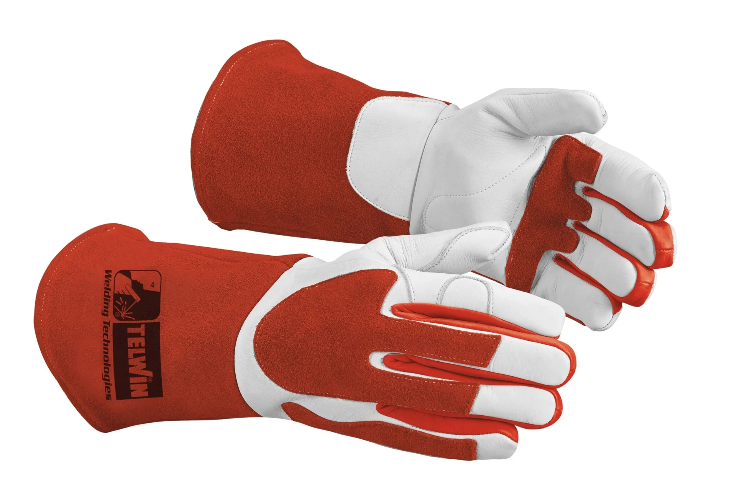 TELWIN Guantes de soldadura TIG cuero