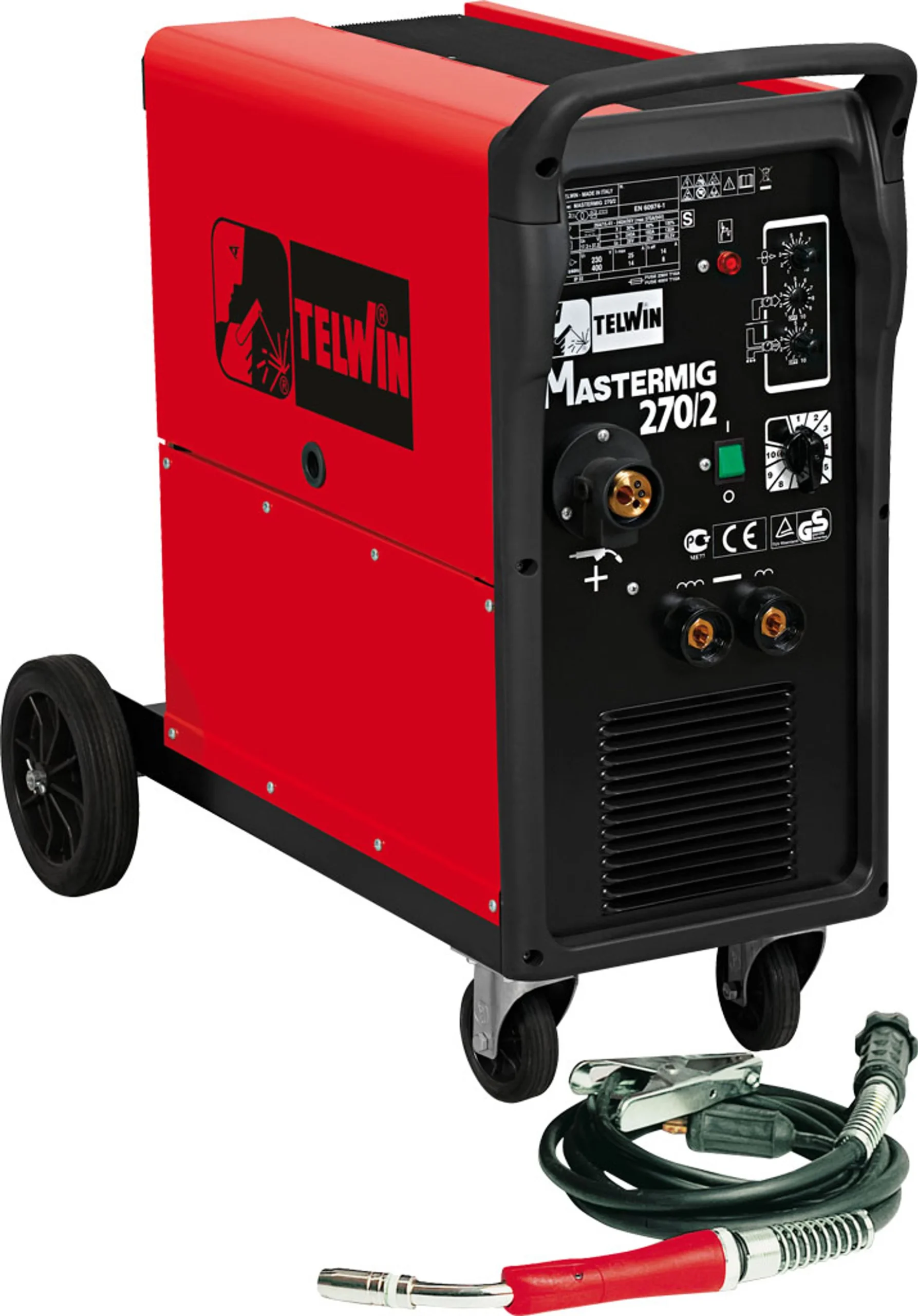 TELWIN MASTERMIG 270/2 Hoja láser MIG-MAG 270Amp