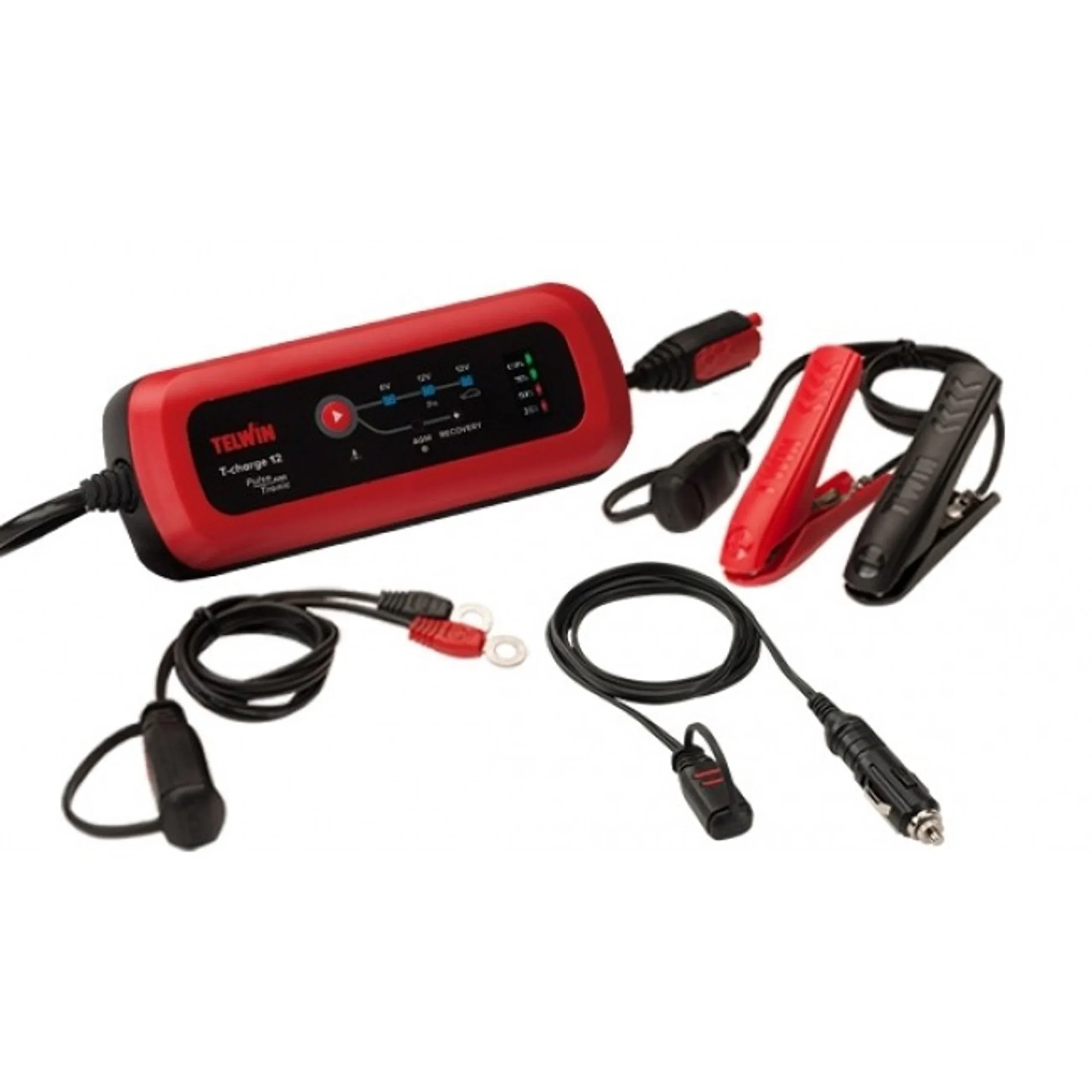 TELWIN T-CHARGE 12 - Inversor profesional cargador de goteo / cargador de batería 12V