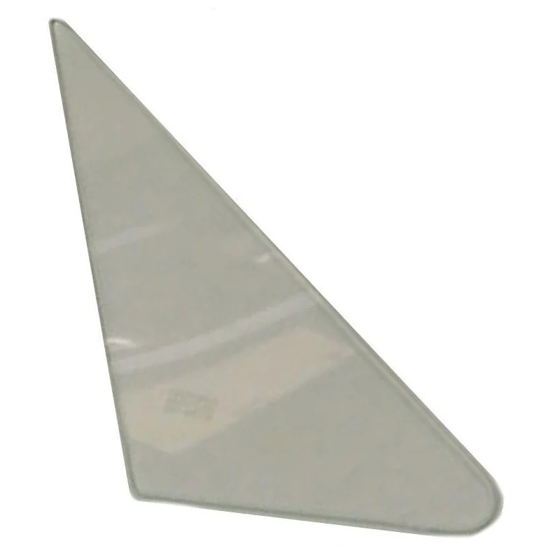Triángulo de ventilación de cristal, blanco, izquierdo 64-68