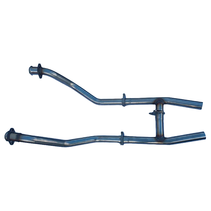 Tubo de escape universal de acero inoxidable H 289 302 65-68