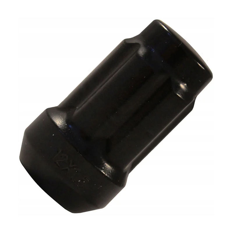 Tuercas de llanta/rueda 1/ 2" estrechas 20pcs + llave - negro