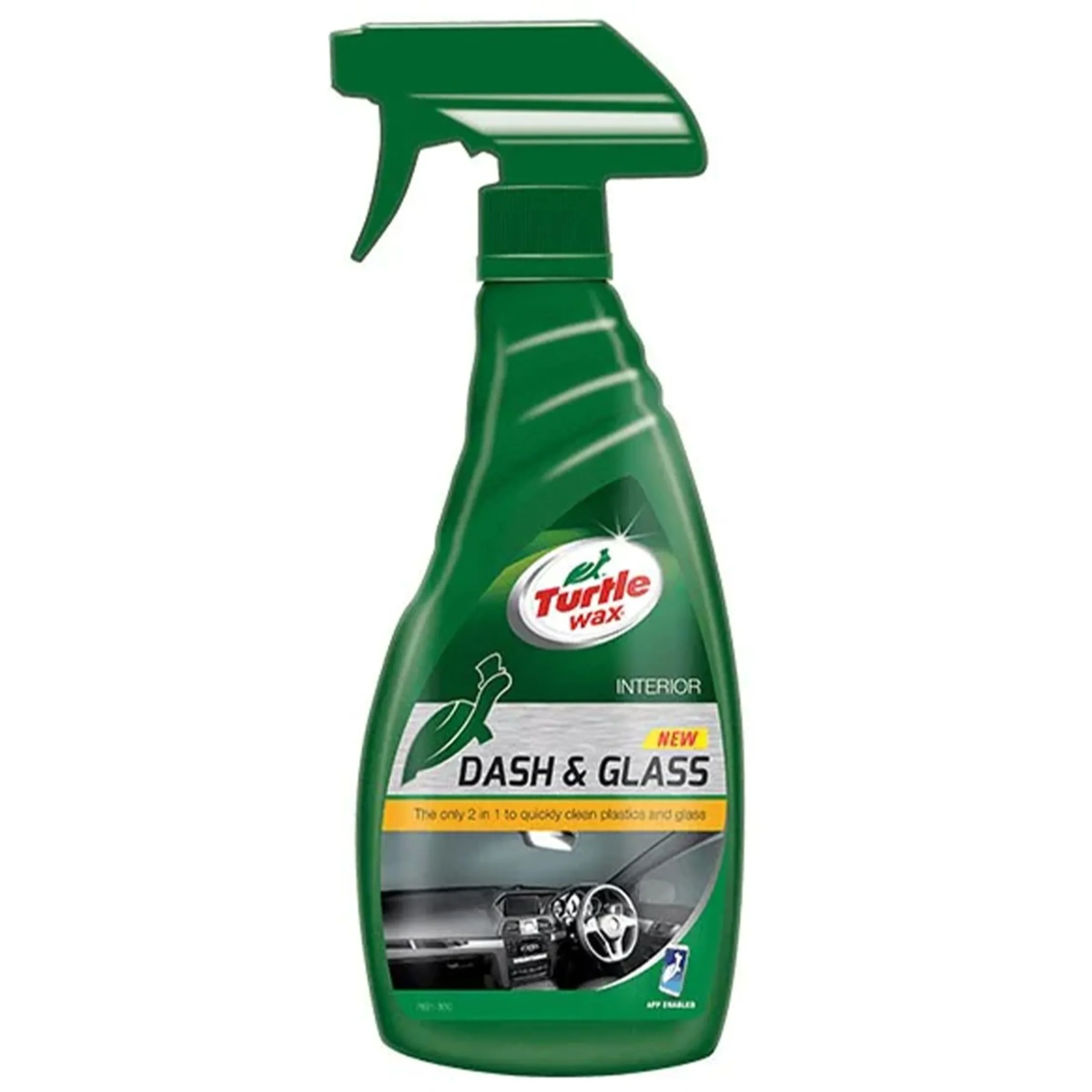 Turtle Wax Dash & Glass - Spray Salpicadero y Cristales 500ml
