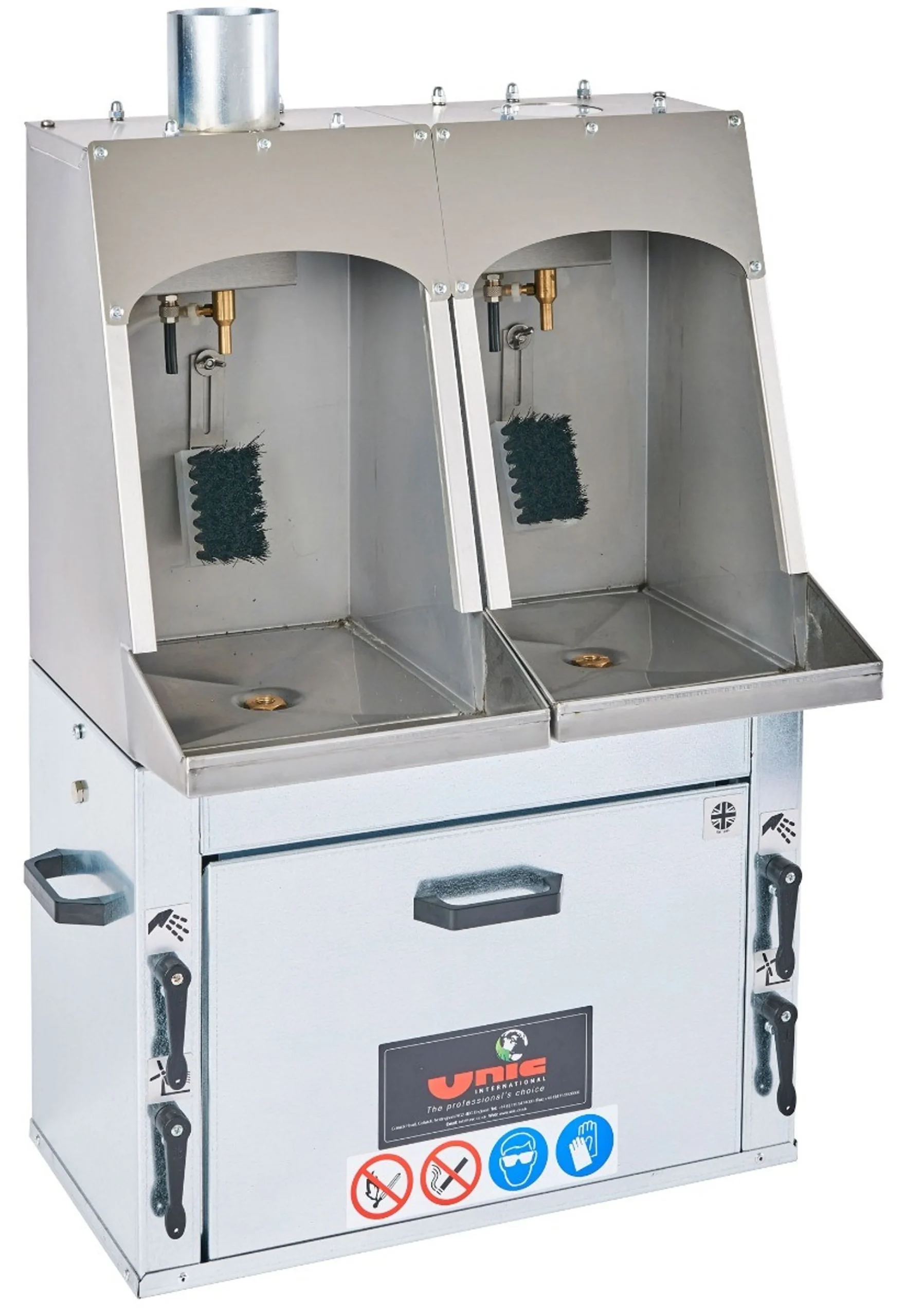 UNIC UGC1006T - Limpiador de pistolas pulverizadoras Mesa Combi