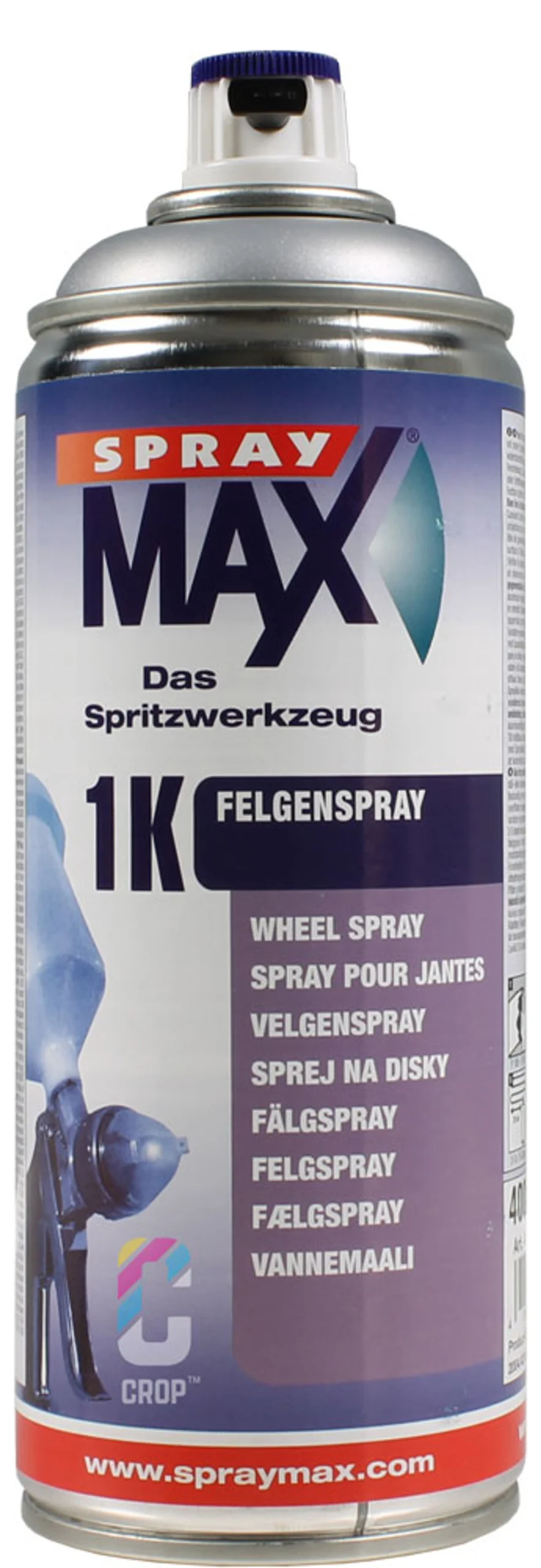 SprayMax plata para ruedas en aerosol