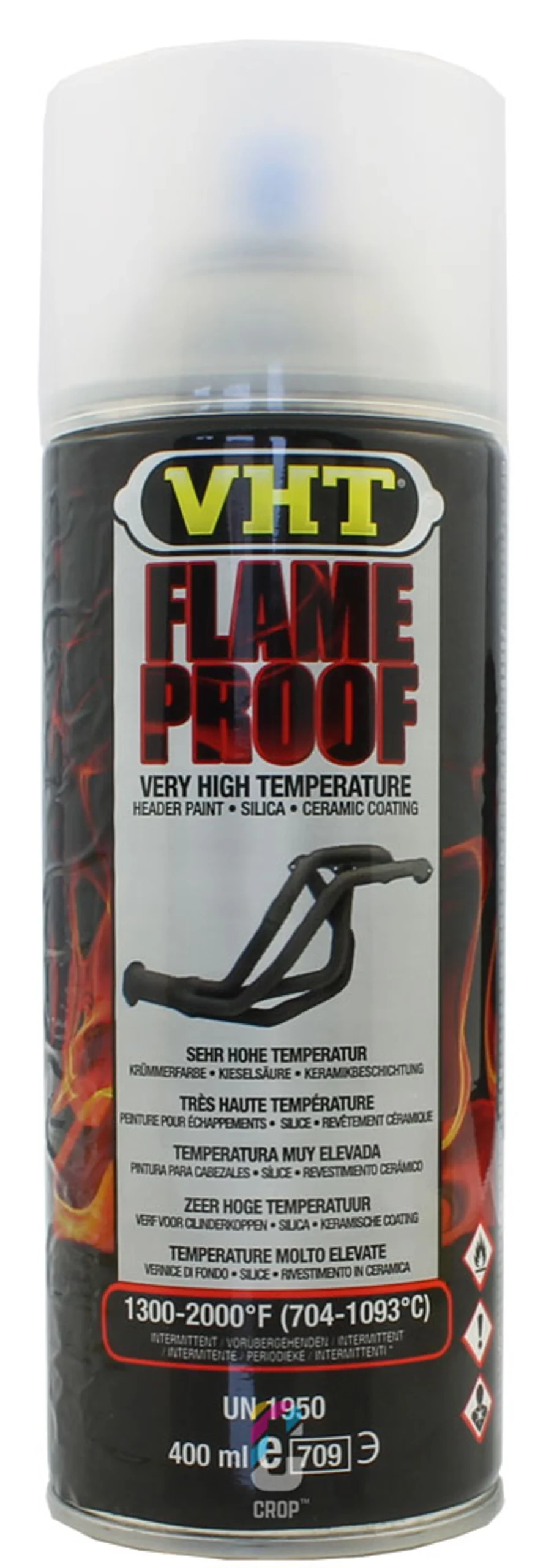 VHT Flameproof Pintura Transparente en aerosol - 400ml