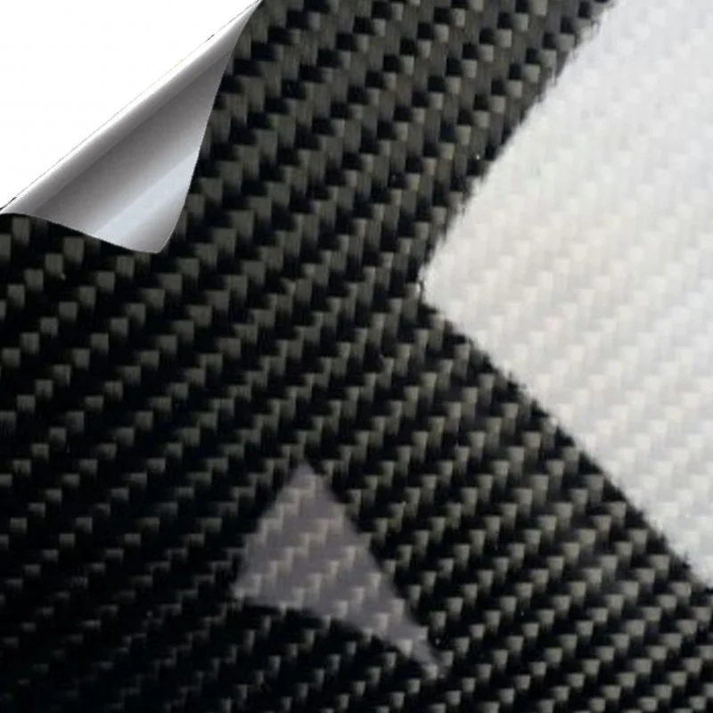 Vinilo Carbono Negro Brillo PREMIUM 100x152cm