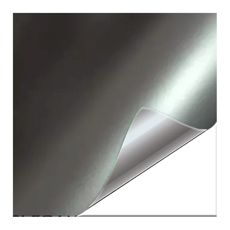 Vinilo cromado satinado antracita 300 x 150 cm