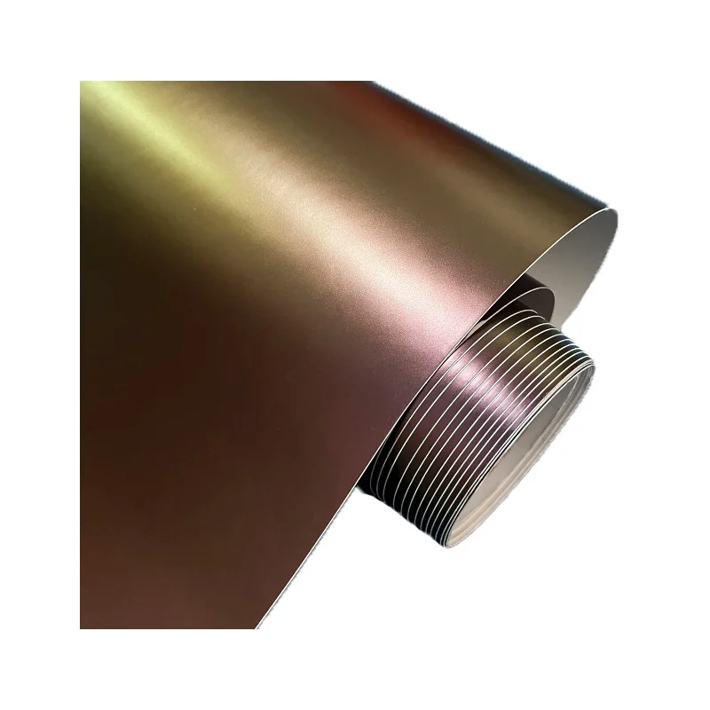 Vinilo cromado satinado tierra 500 x 150 cm
