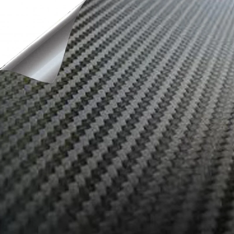 Vinilo de Fibra de Carbono Negro PREMIUM 75x152cm