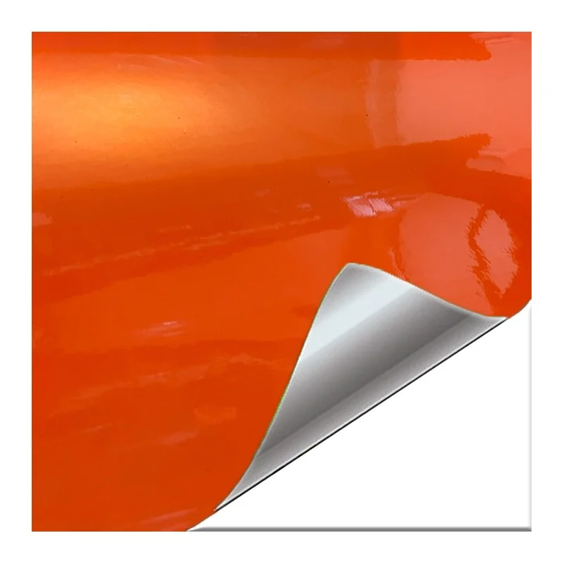 Vinilo naranja dorado mágico 75 x 152 cm