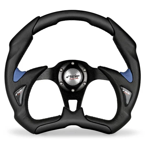 Volante Simoni X5 Poliuretano Negro/Azul