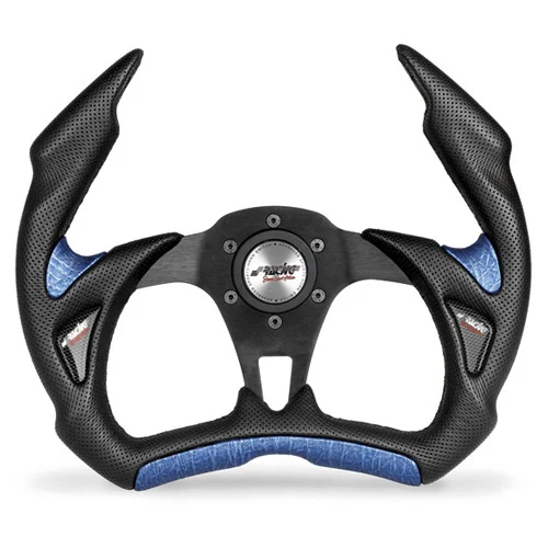Volante Simoni X5 Stealth Poli. Lux Azul